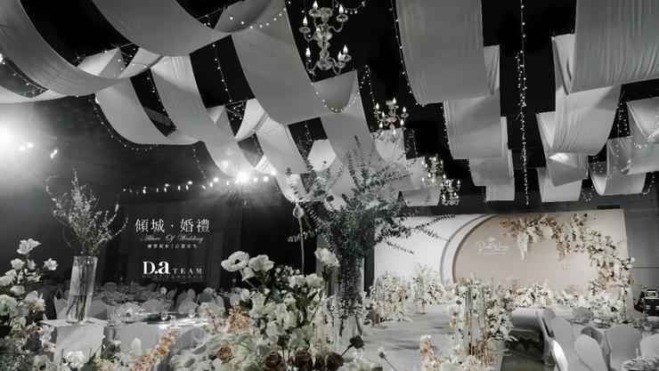 现代简约风的高级感韩式婚礼