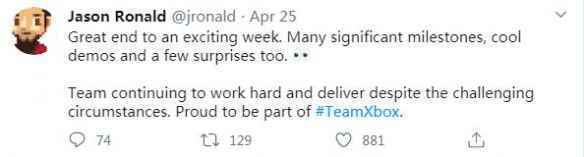 XSX达到多项里程碑项目主管表示将为玩家准备惊喜！