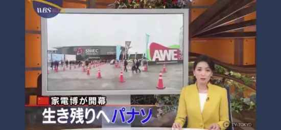 日本东京电视台WBS报道AWE2019