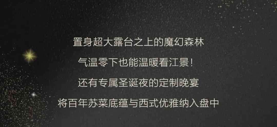 150㎡梦幻夜光花园惊艳外滩，带来露台光影圣诞晚宴！