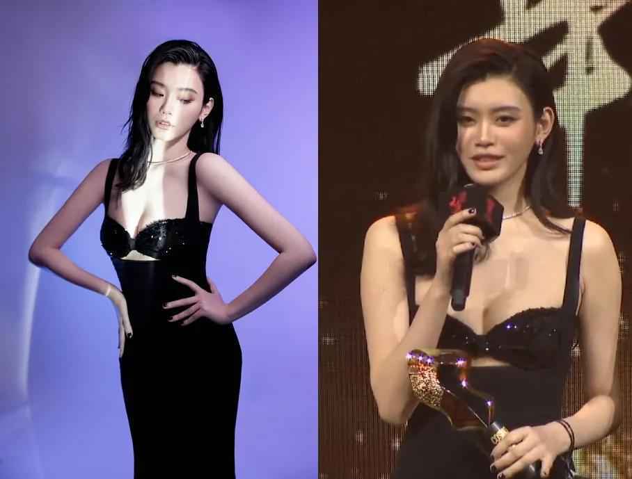 年末红毯扎堆，这些女星穿得一个比一个大胆，尤其是江疏影吴宣仪
