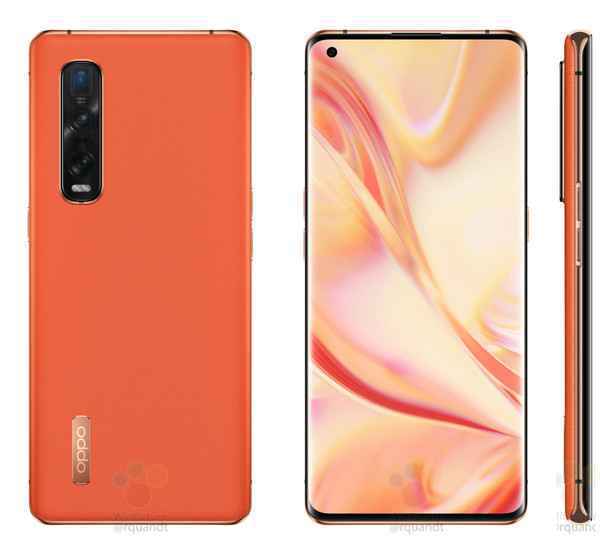OPPO Find X2素皮款首曝光 有点像华为Mate30系列的设计?