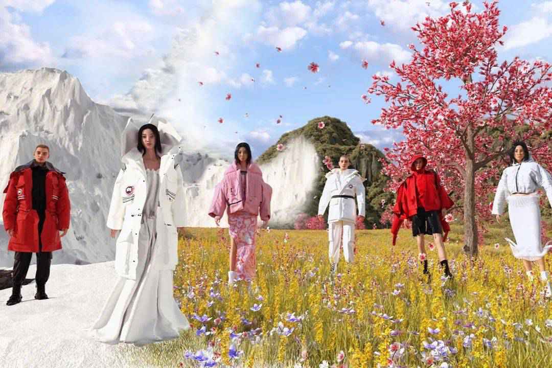 Angel Chen x Canada Goose 呈现浪漫虚拟大片