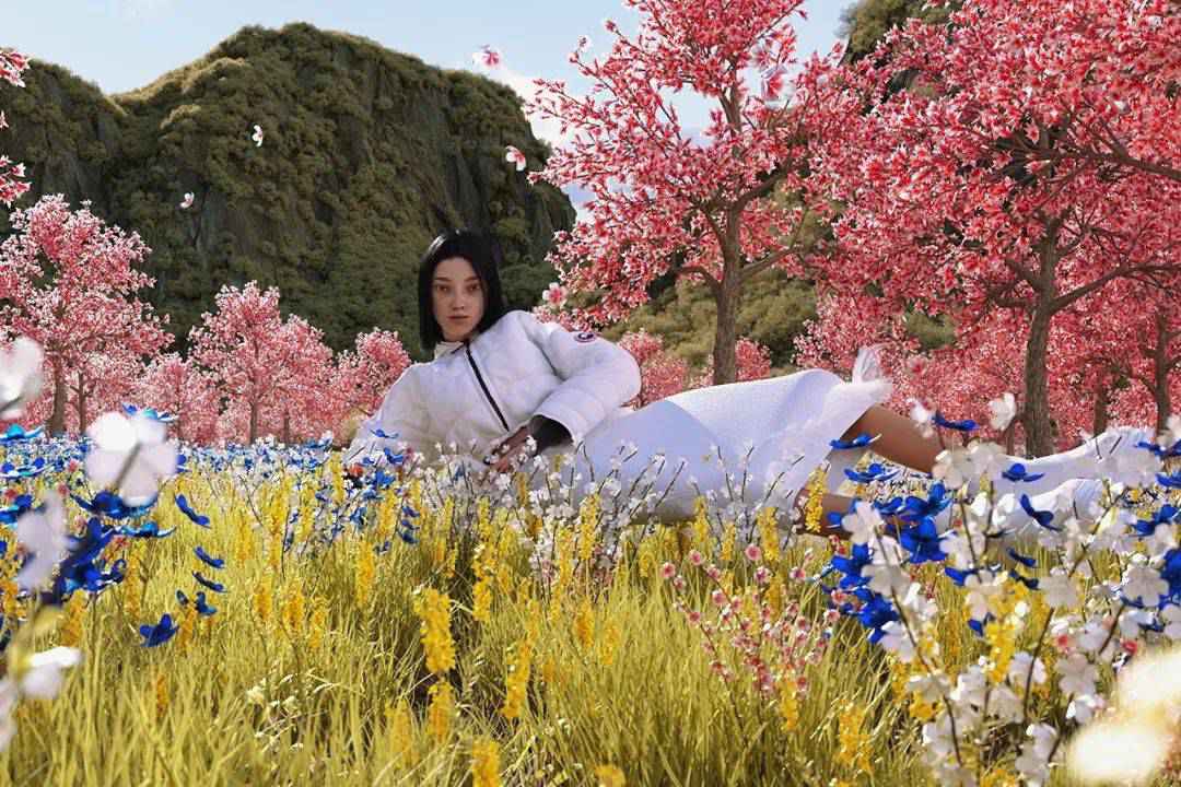 Angel Chen x Canada Goose 呈现浪漫虚拟大片