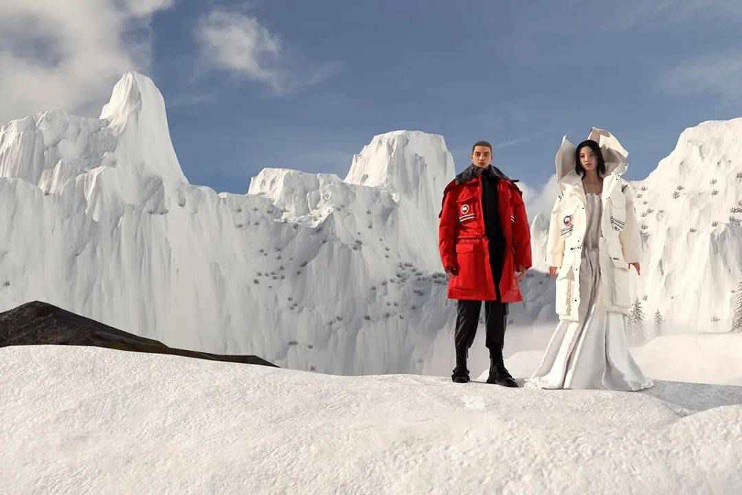 Angel Chen x Canada Goose 呈现浪漫虚拟大片