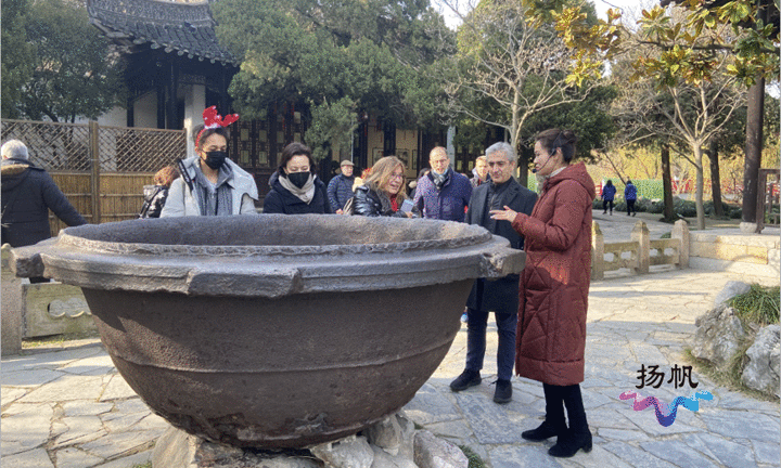多国驻华机构成员来扬 感受扬州冬日魅力