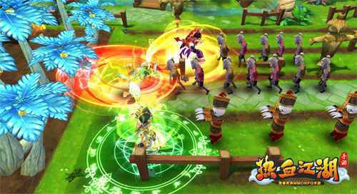 最新季武道会启幕 《热血江湖手游》保卫家园玩法上线