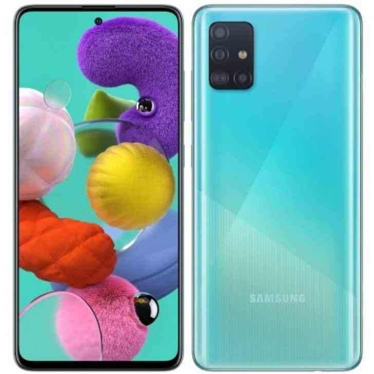 三星Galaxy A51/A71：L型四摄+中置打孔屏