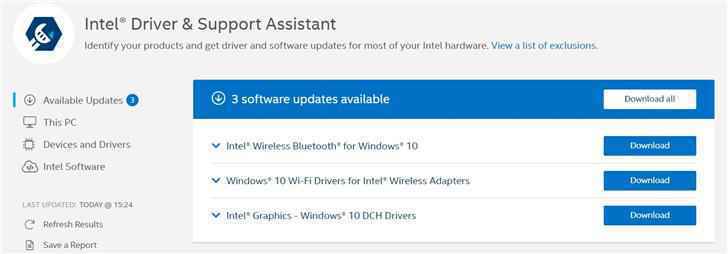 来了来了！英特尔官方更新 Win10 Wi-Fi 和蓝牙驱动程序