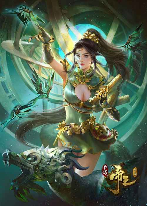 《梦想帝王手游》绝美女武将图集