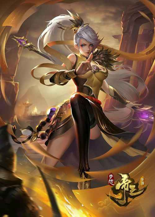 《梦想帝王手游》绝美女武将图集