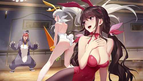 美女与野兽《姬魔恋战纪》刘备兔女郎时装剧情介绍