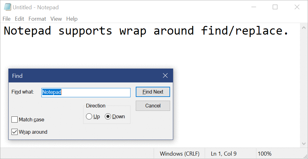 Microsoft Store可以获得Windows记事本应用