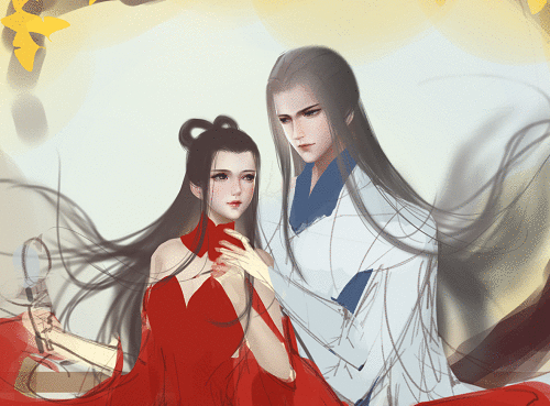 月下盟心，《风起长安》情缘海报首发