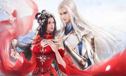 月下盟心，《风起长安》情缘海报首发