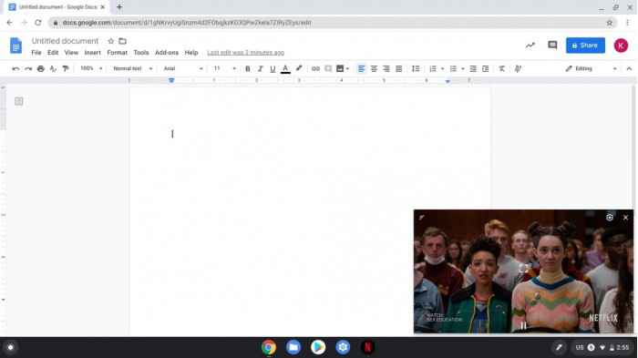 Chrome OS引入Ambient EQ和Netflix画中画 并引入了一些新的功能