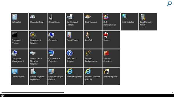 Windows 87850的操作界面曝光：来看看10年前的桌面磁贴