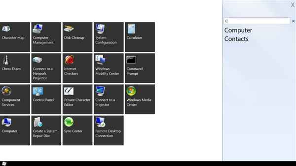 Windows 87850的操作界面曝光：来看看10年前的桌面磁贴